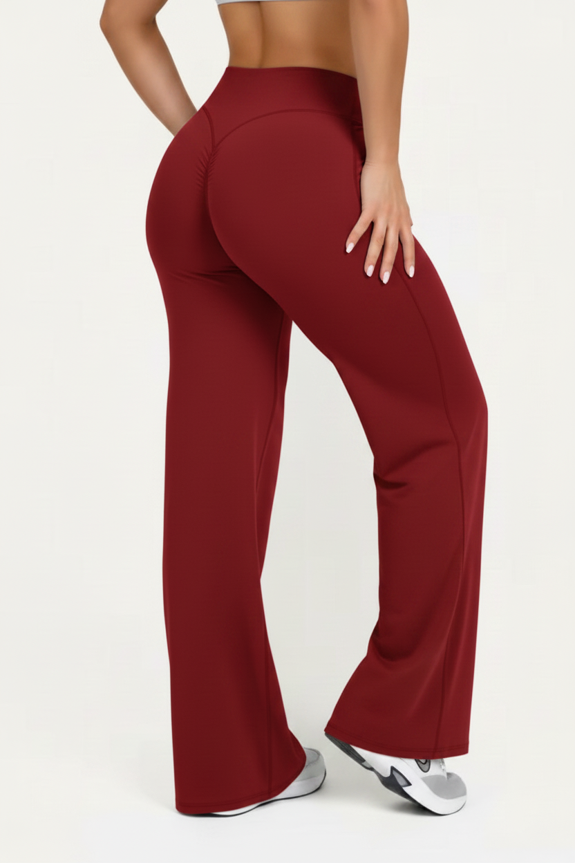 Deep Red Pants