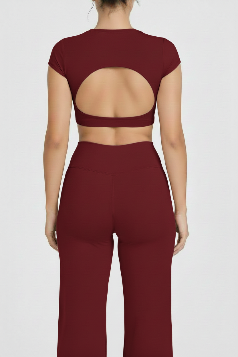 Rich Red Activewear Set